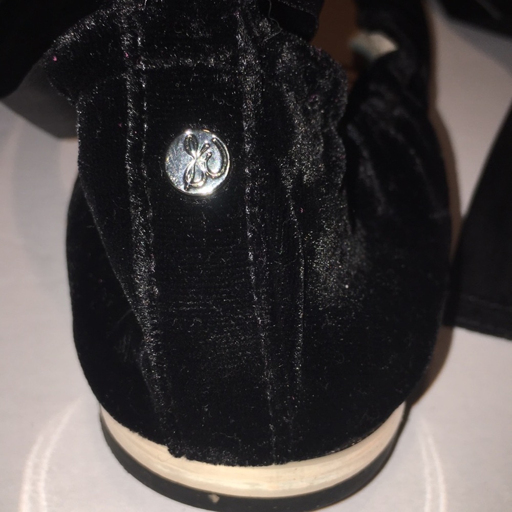 SAM EDELMAN ‘Fallon’ velvet wrap-around ti… - Picture 4 of 8